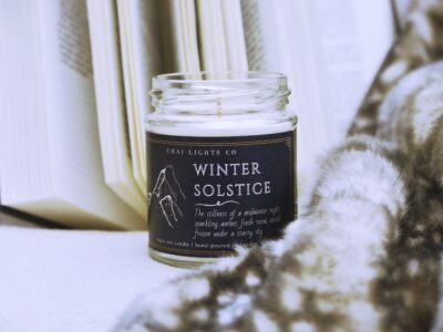 Winter Solstice Candle | Jasmine, Amber, Vanilla, Sandalwood, Musk