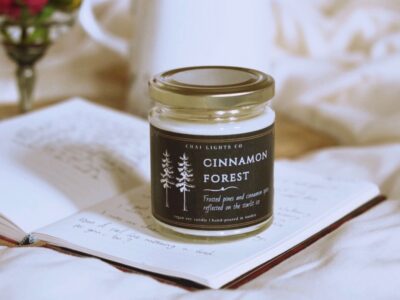 cinnamon forest candle